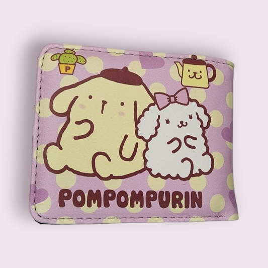 Cute Pompompurin Bi-Fold Wallet