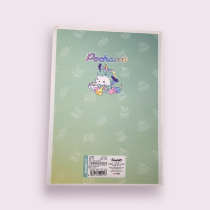 Pochacco B5 Holographic Cover Unicorn Notebook