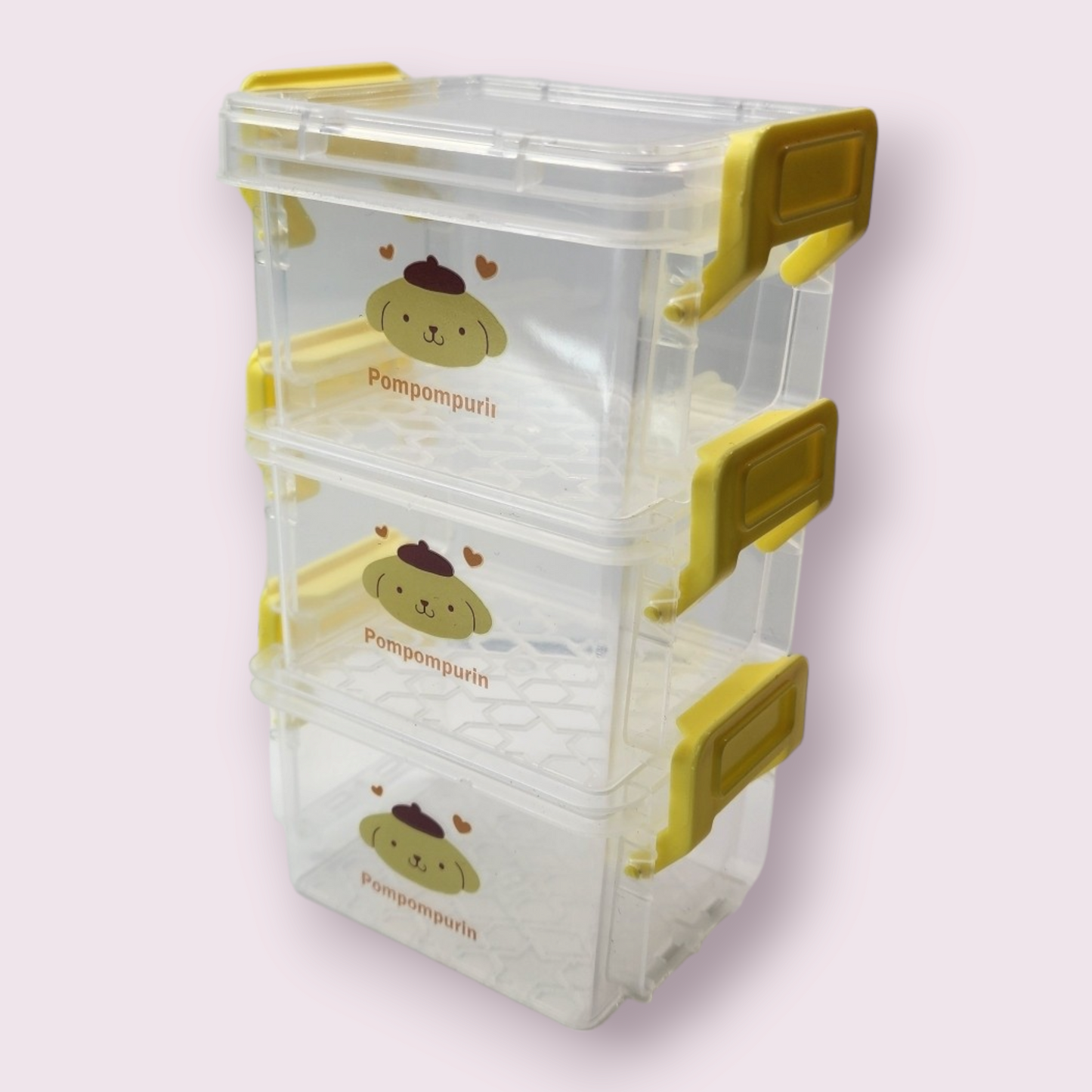 Pompompurin 3-Tier Mini Desktop Storage Boxes