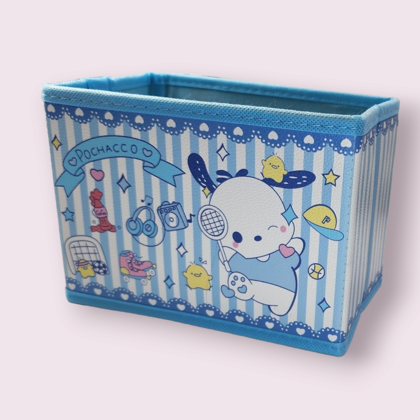 Pochacco Fabric Desktop Storage Box