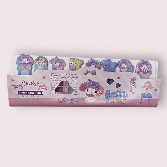 My Melody Sticky Note Tab Set