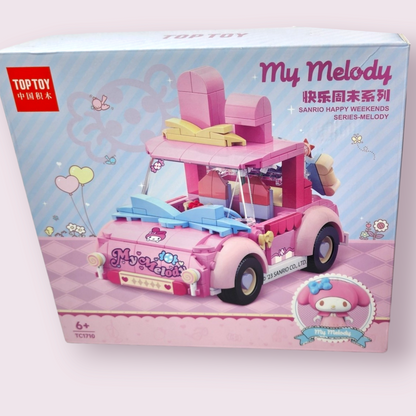 My Melody Car Bricks - Top Toy Happy Weekend Series