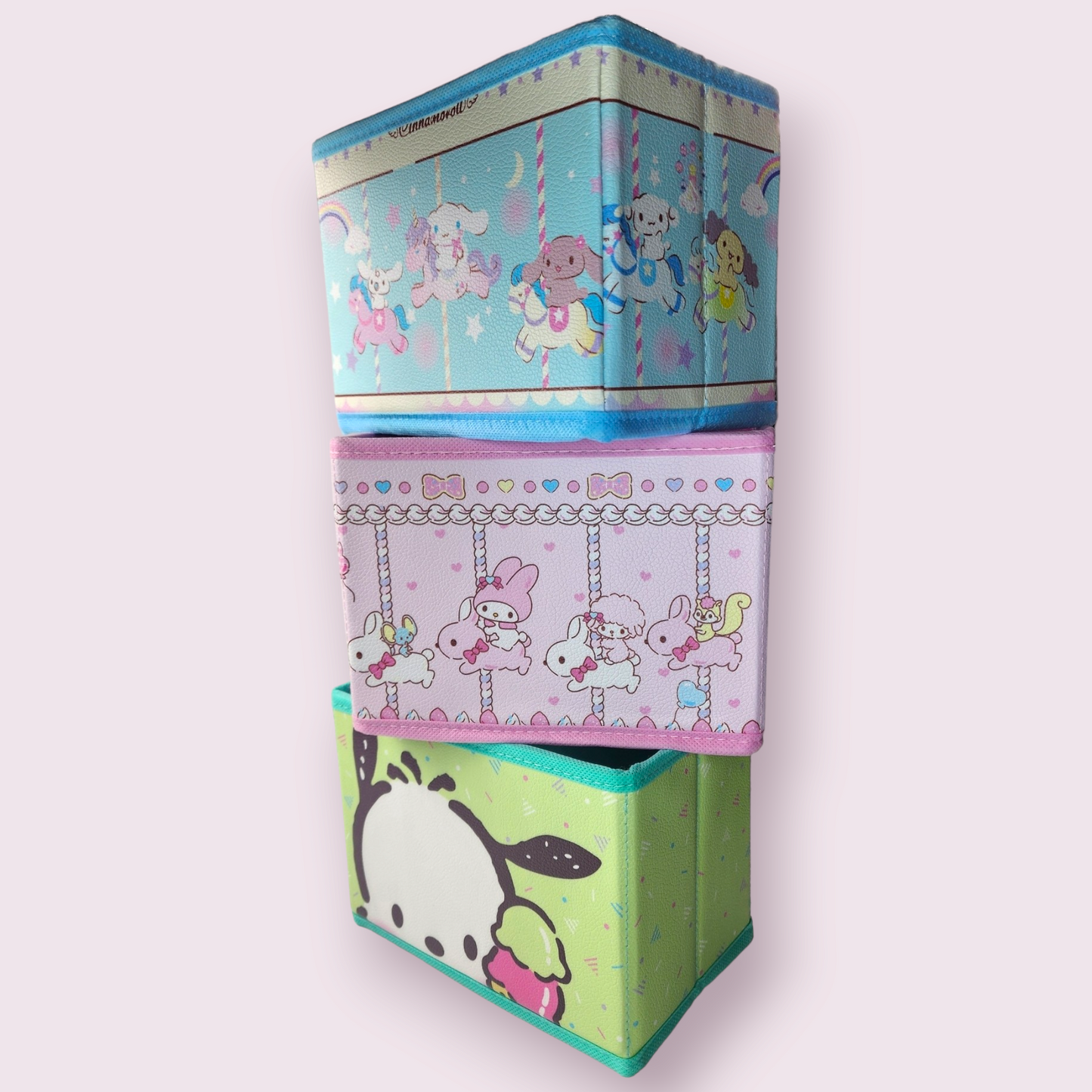 Cinnamoroll Carousel Small Fabric Desktop Storage Box