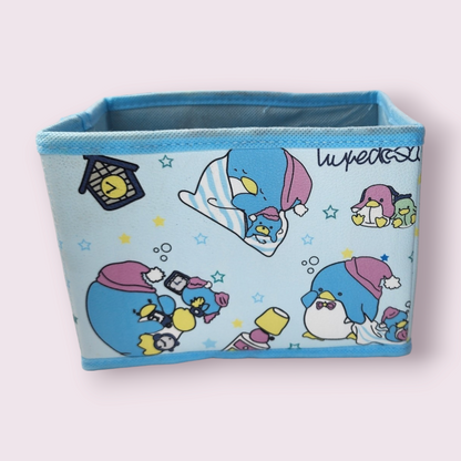 Tuxedo Sam Bedtime Small Fabric Desktop Storage Box