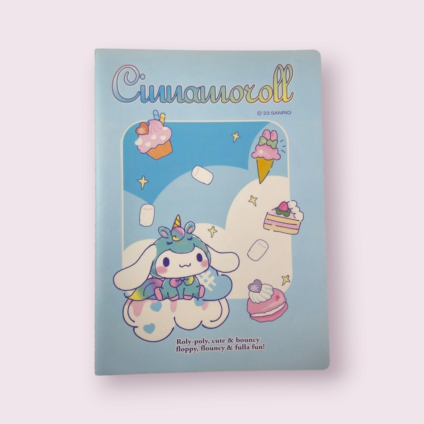 Cinnamoroll B5 Unicorn Notebook