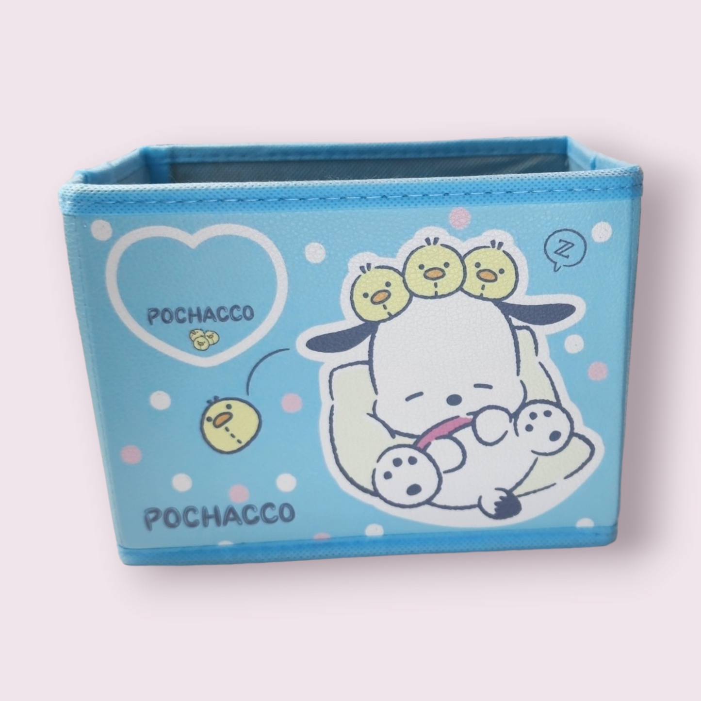 Pochacco Fabric Desktop Storage Box