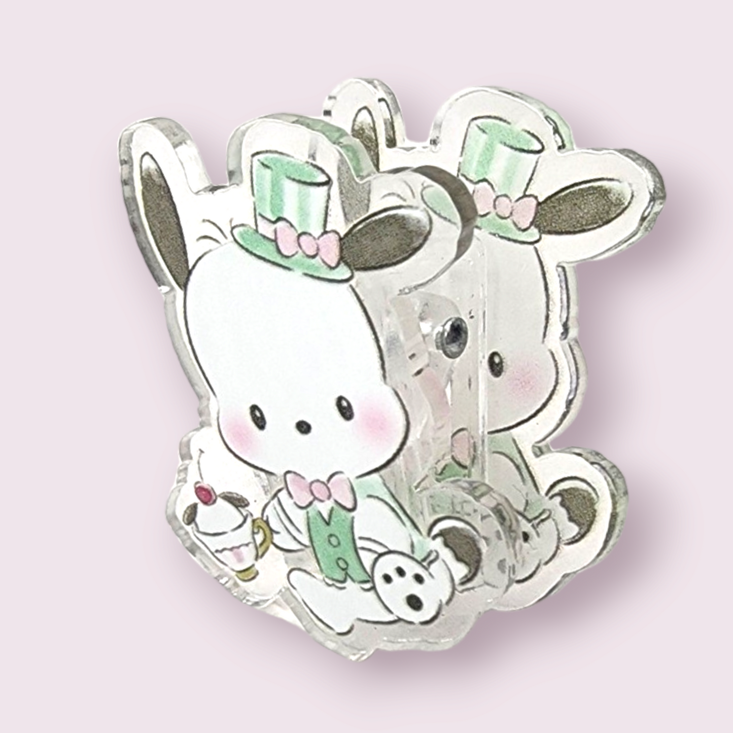 Pochacco Teatime Acrylic Paper Clip