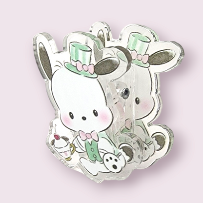 Pochacco Teatime Acrylic Paper Clip