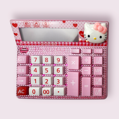 Rhinestone Hello Kitty Calculator