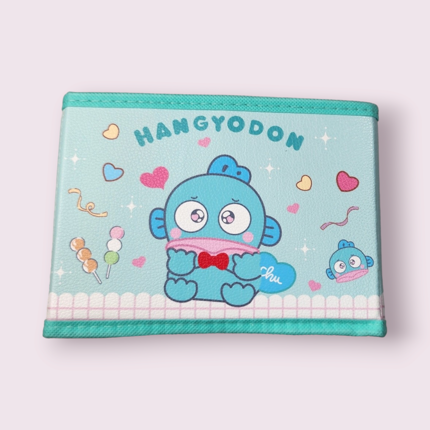 Hangyodon Fishman Bowtie Small Fabric Desktop Storage Box