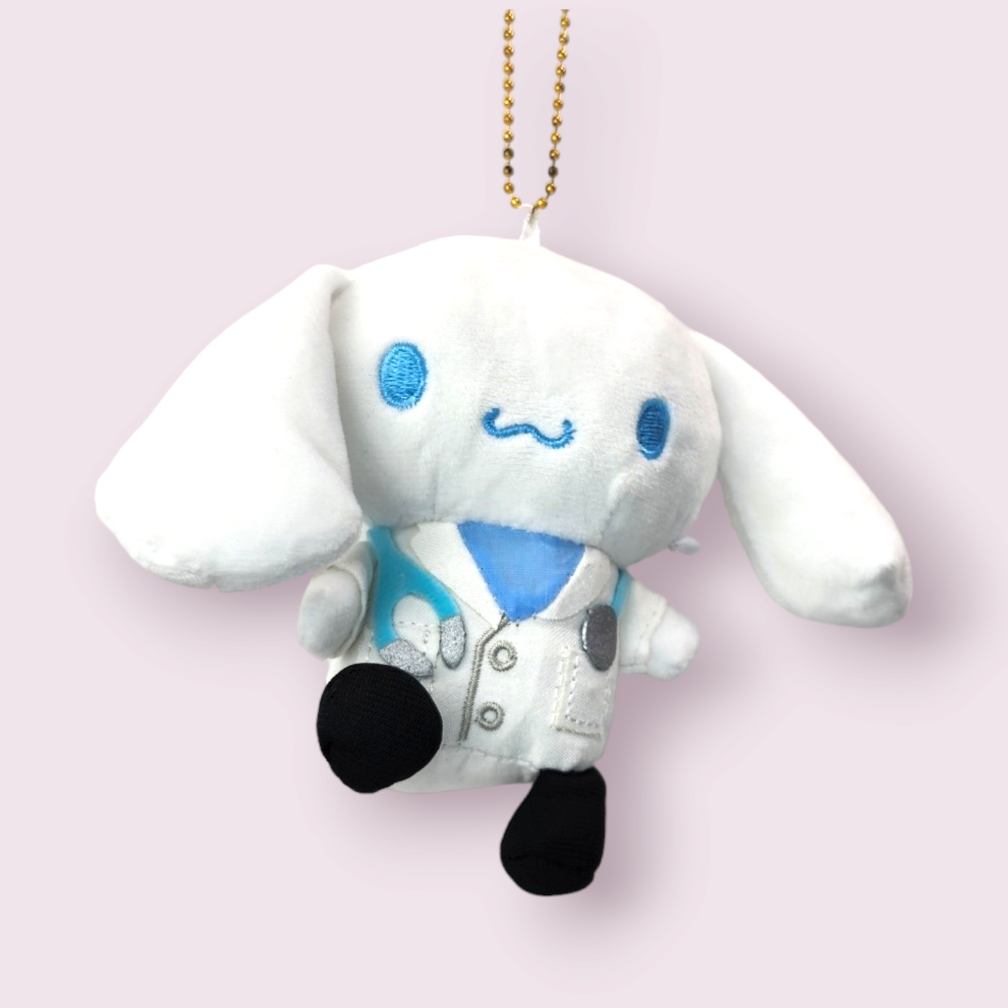 Doctor Cinnamoroll Plush Keychain