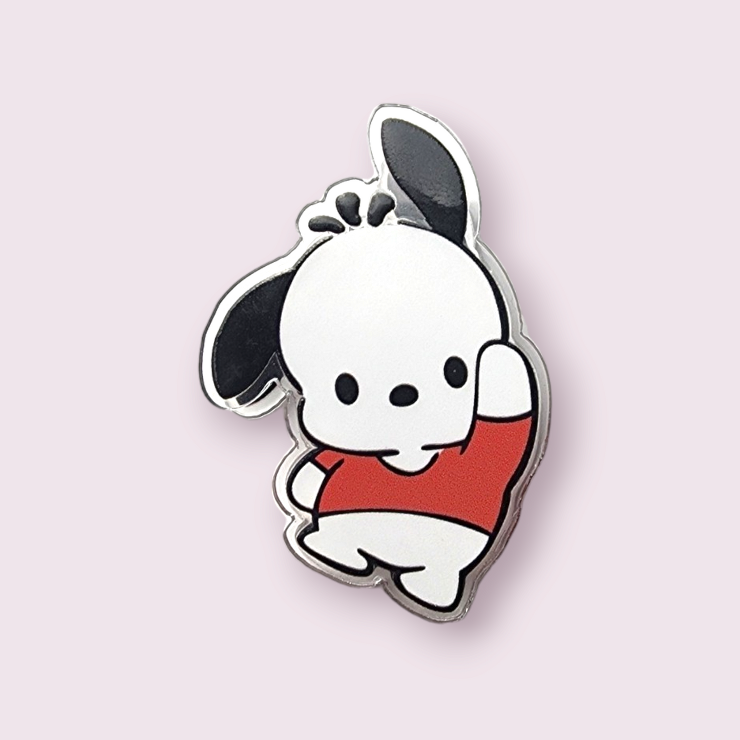 Pochacco Red Shirt Acrylic Larger Paper Clip