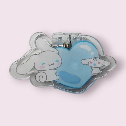 Cinnamoroll & Baby Milk Heart Paper Clip