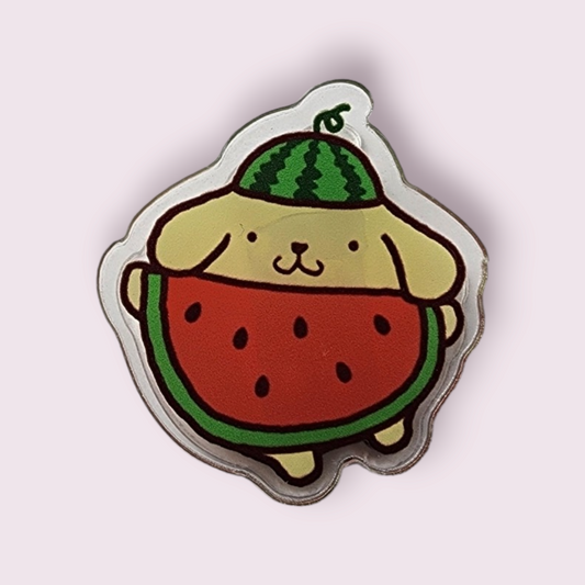 Pompompurin Watermelon Paper Clip