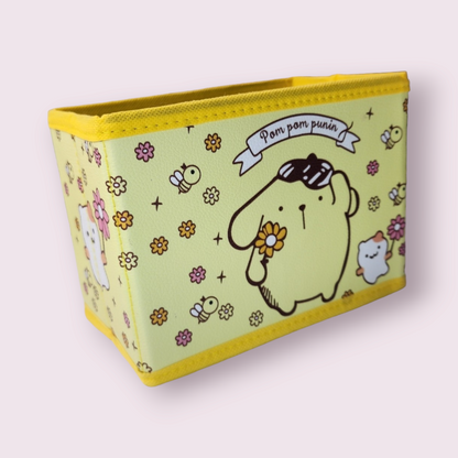 Pompompurin Donut Small Fabric Desktop Storage Box