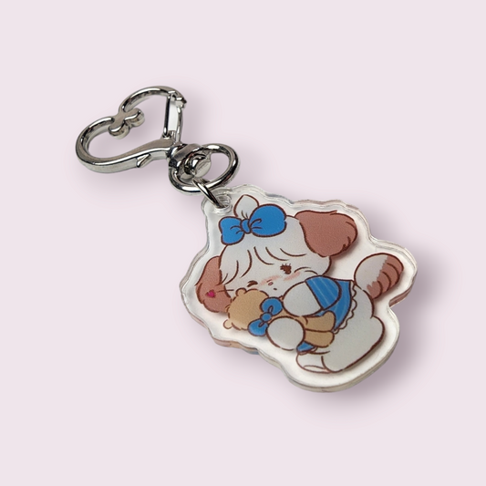 Mikko Souffle Teddy Acrylic Keychain