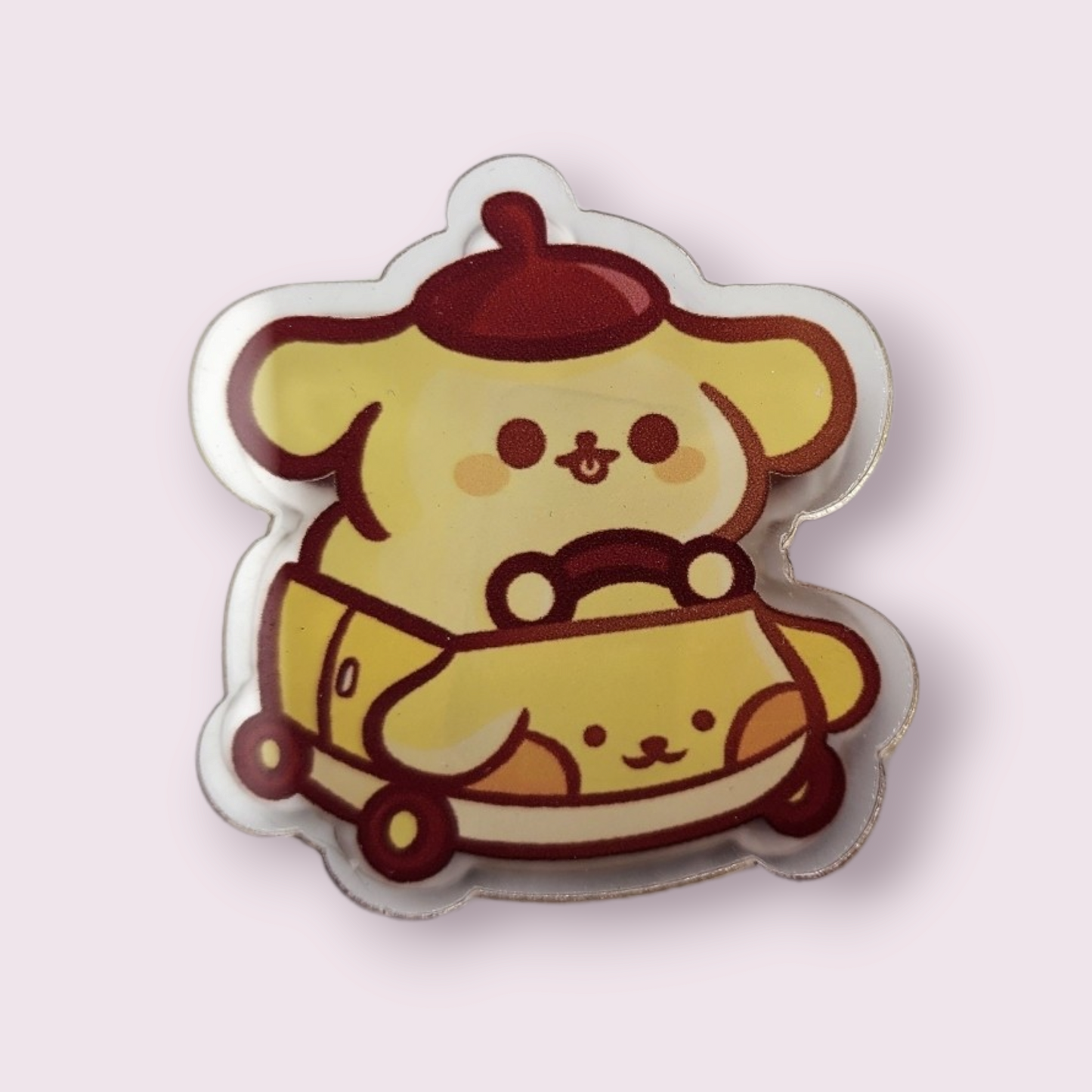 Pompompurin Car Paper Clip