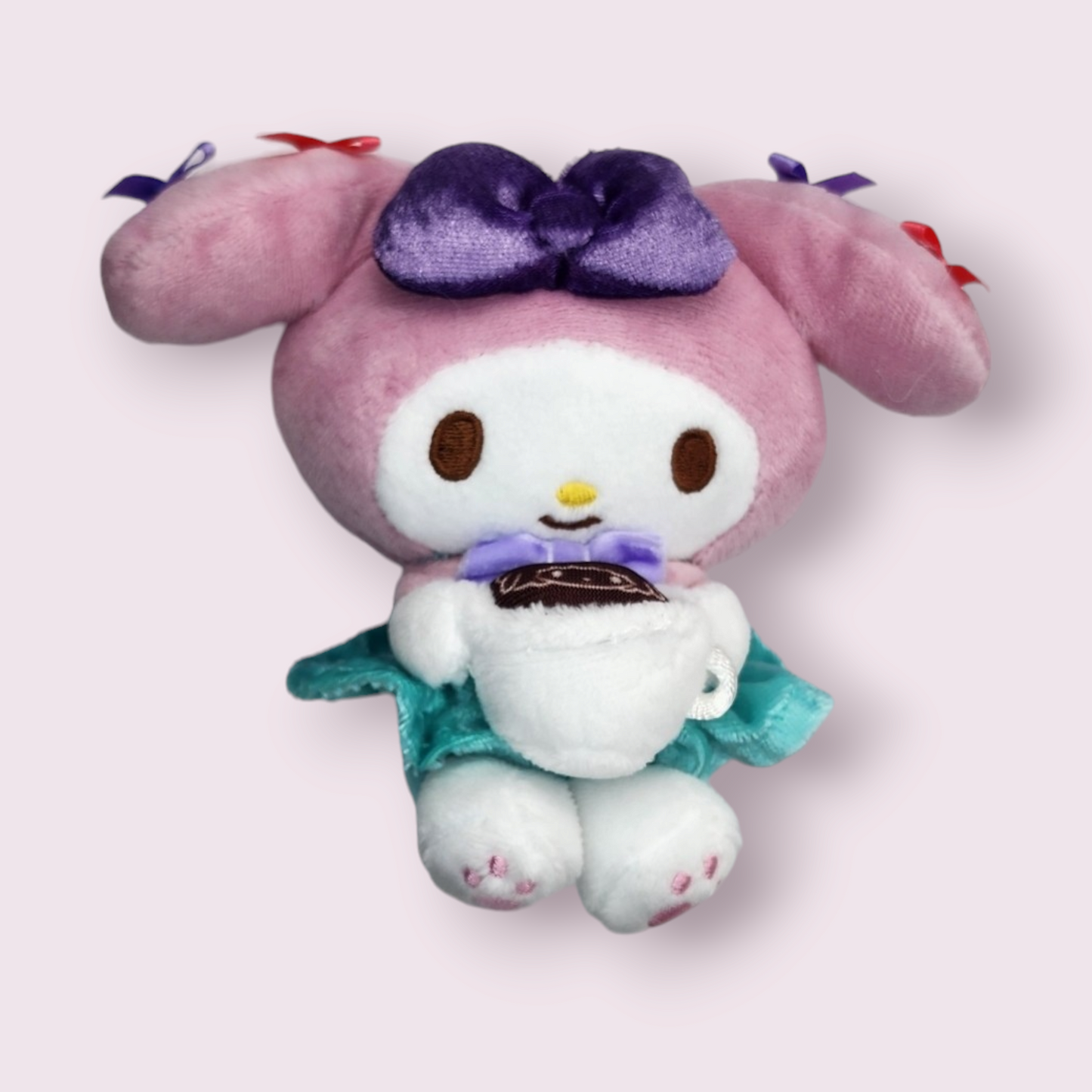 My Melody Coffee Plush Keychain (2022 Halloween Kuji / Sanrio Lottery Prize)