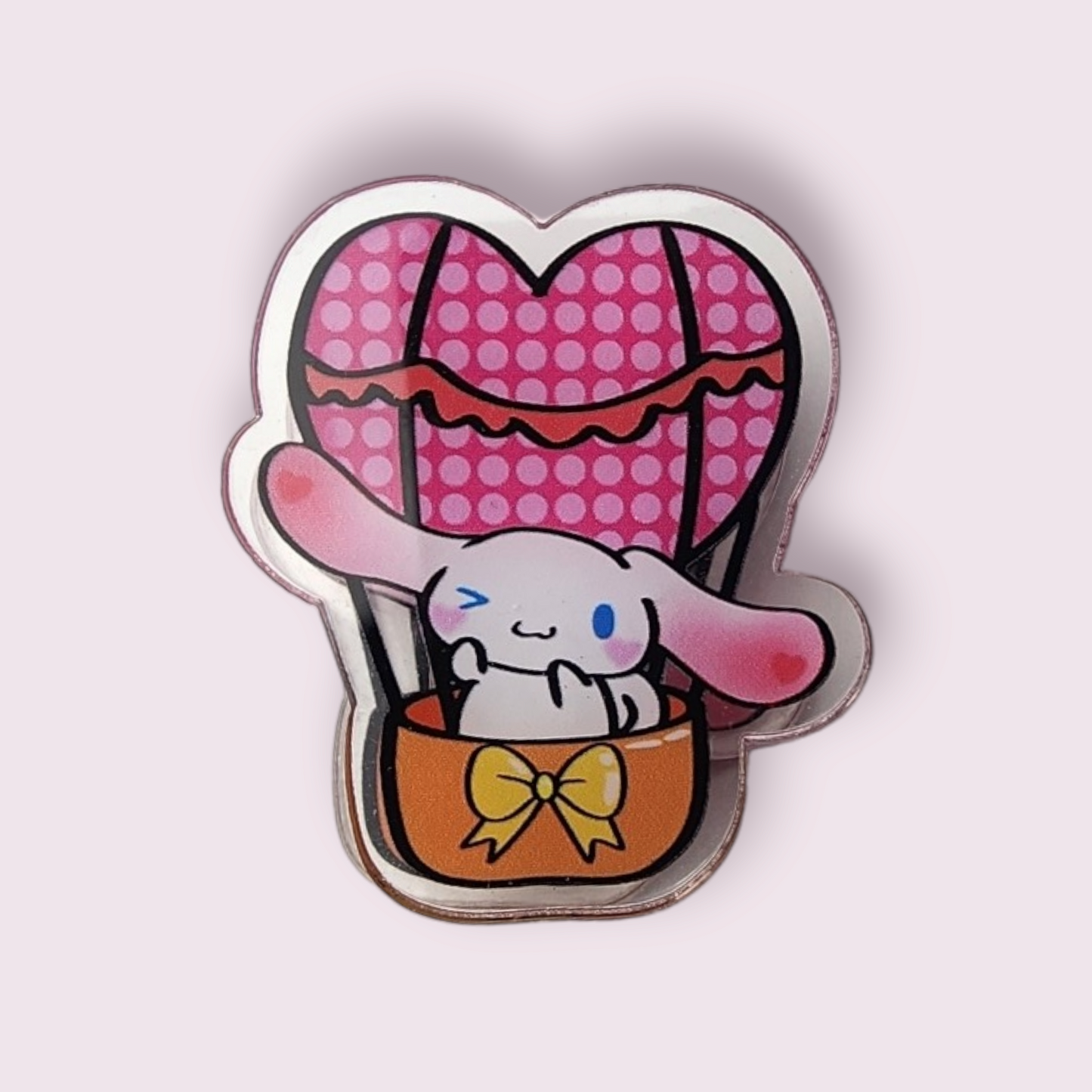 Cinnamoroll Hot Air Balloon Paper Clip