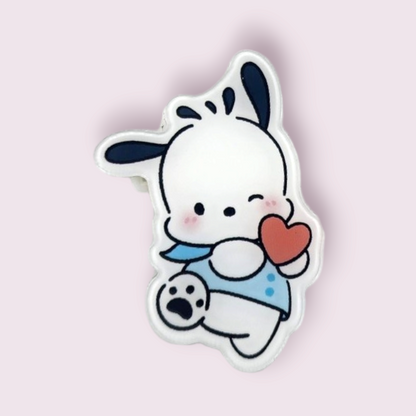 Pochacco Acrylic Pin