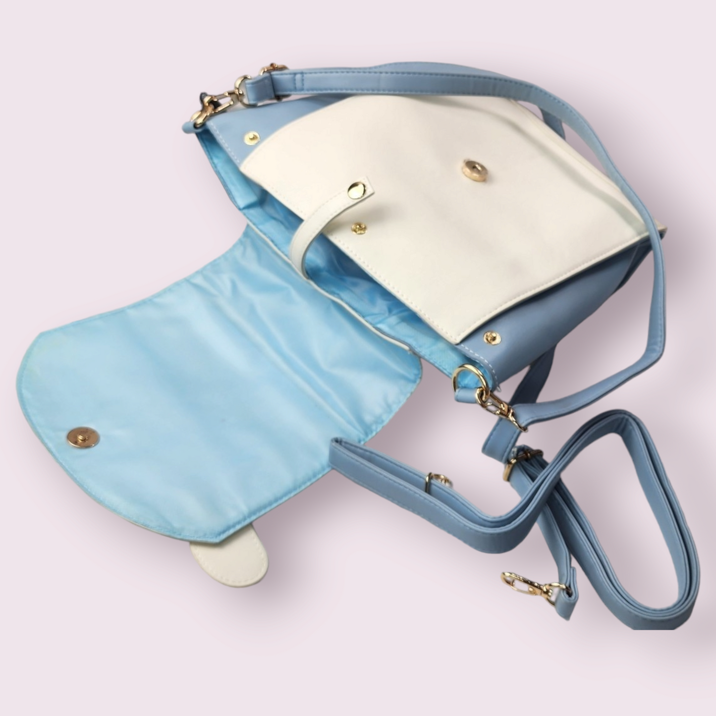 Cinnamoroll Leather 3-Way Bag Purse (Japan)