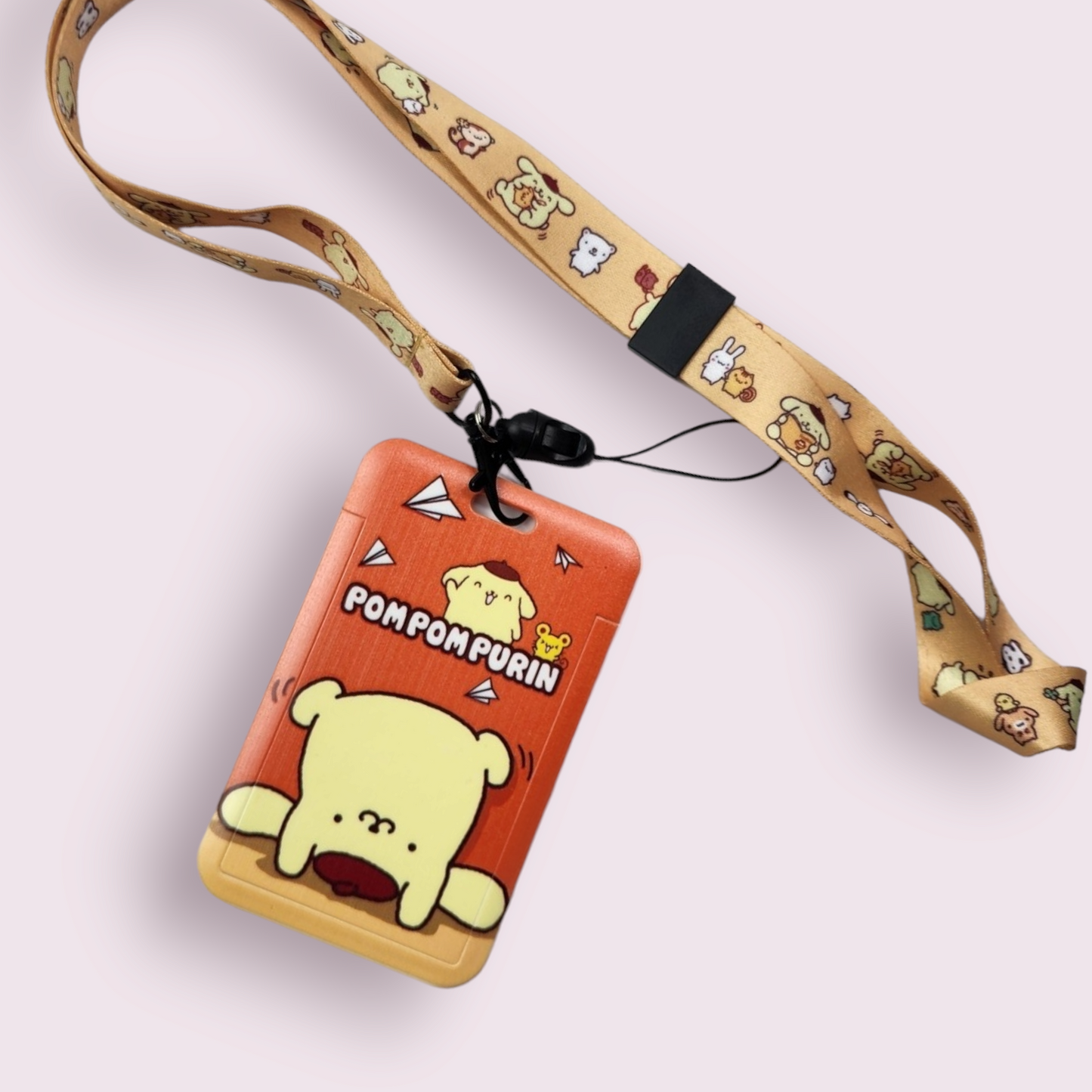 Pompompurin Lanyard & Card Holder