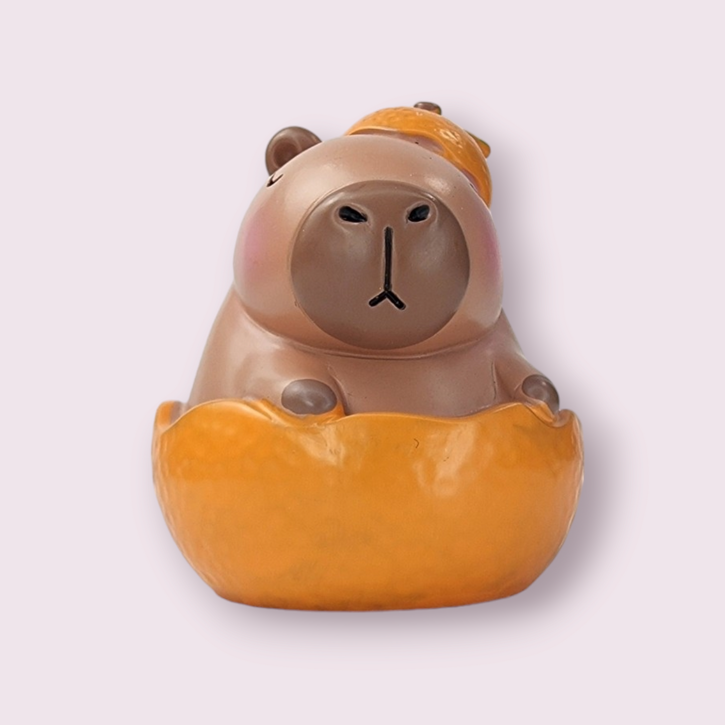 Capybara Orange Peel Figure