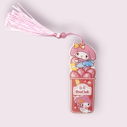 My Melody Boba Bookmark