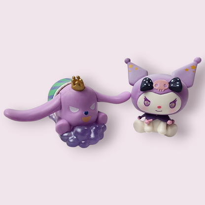 Kuromi & Baku Figure Set 2pc