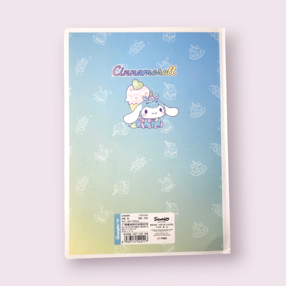 Cinnamoroll B5 Holographic Cover Unicorn Notebook