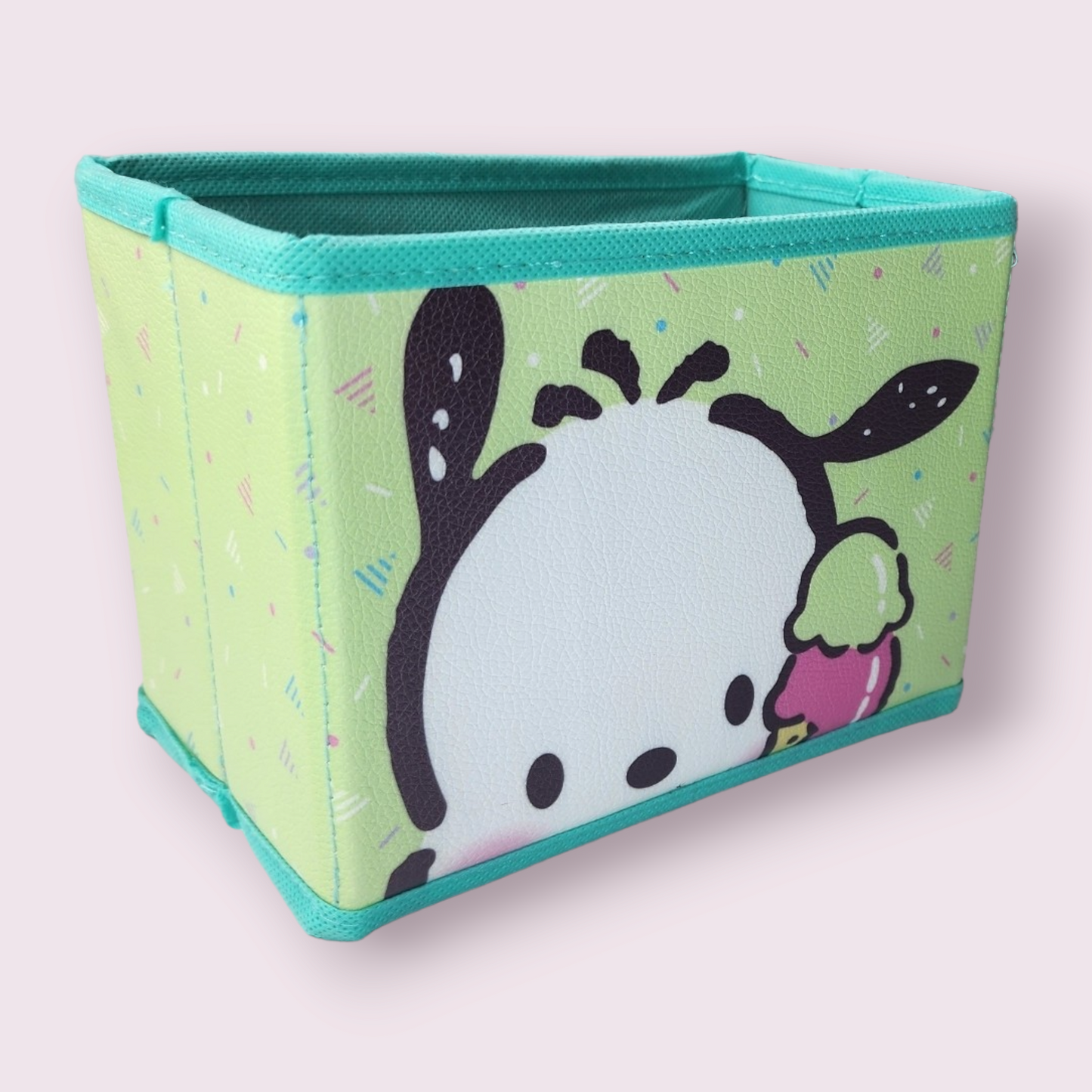 Pochacco Ice Cream Small Fabric Desktop Storage Box