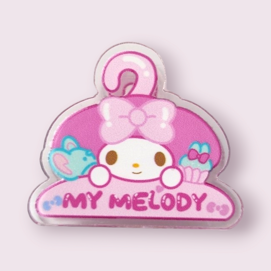 My Melody Hanger Paper Clip