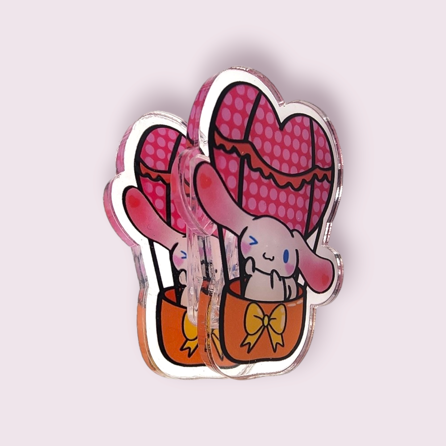 Cinnamoroll Hot Air Balloon Paper Clip