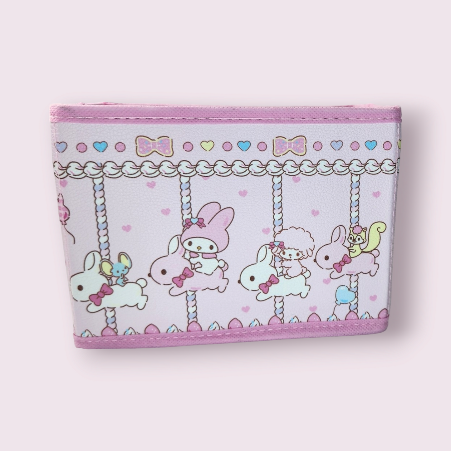 Melody Carousel Small Fabric Desktop Storage Box