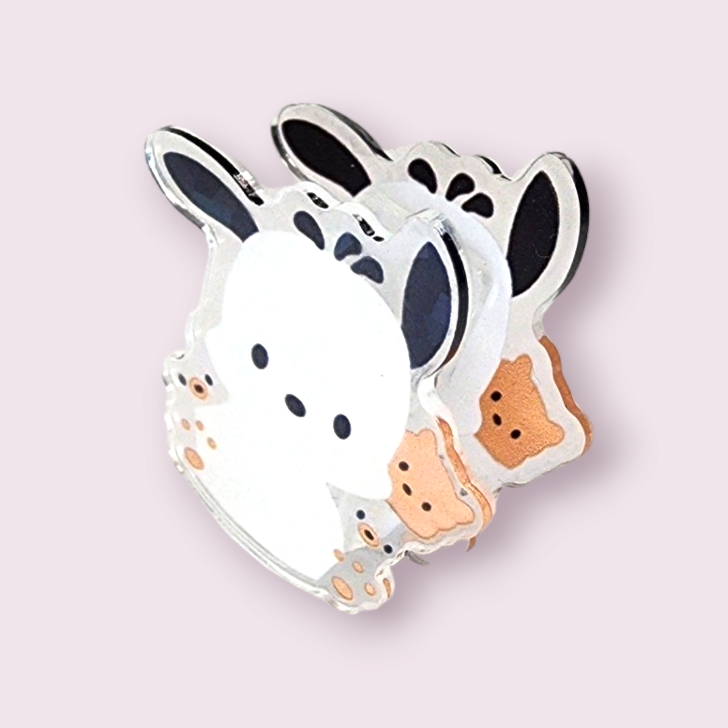 Pochacco Sparkle Acrylic Paper Clip