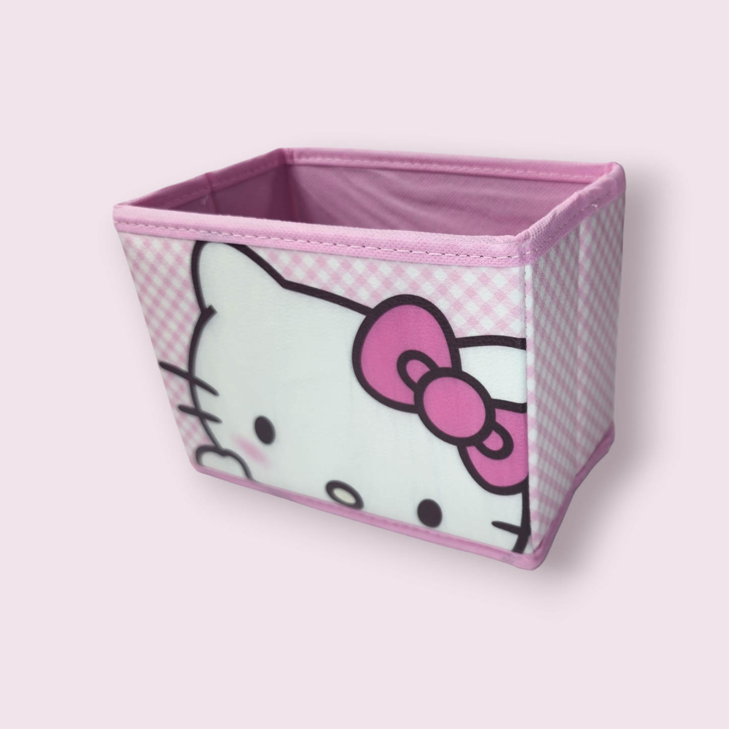 HK Face Small Fabric Desktop Storage Box