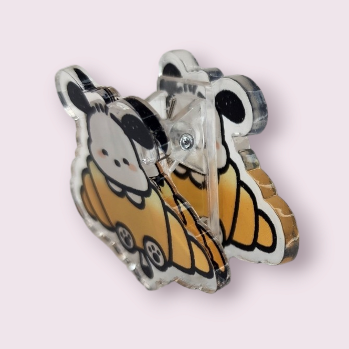 Pochacco Croissant Acrylic Paper Clip