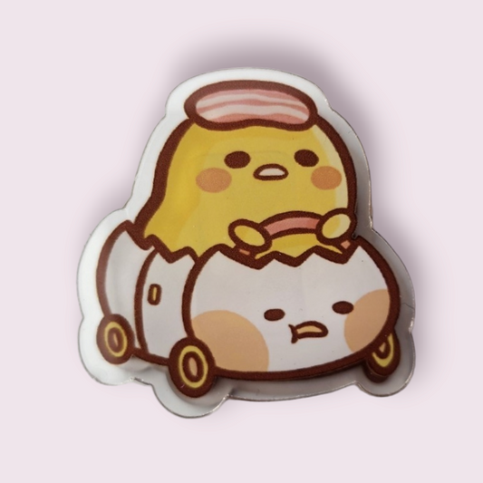 Gudetama Lazy Egg Car Paper Clip