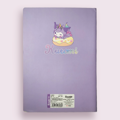 Kuromi B5 Unicorn Notebook