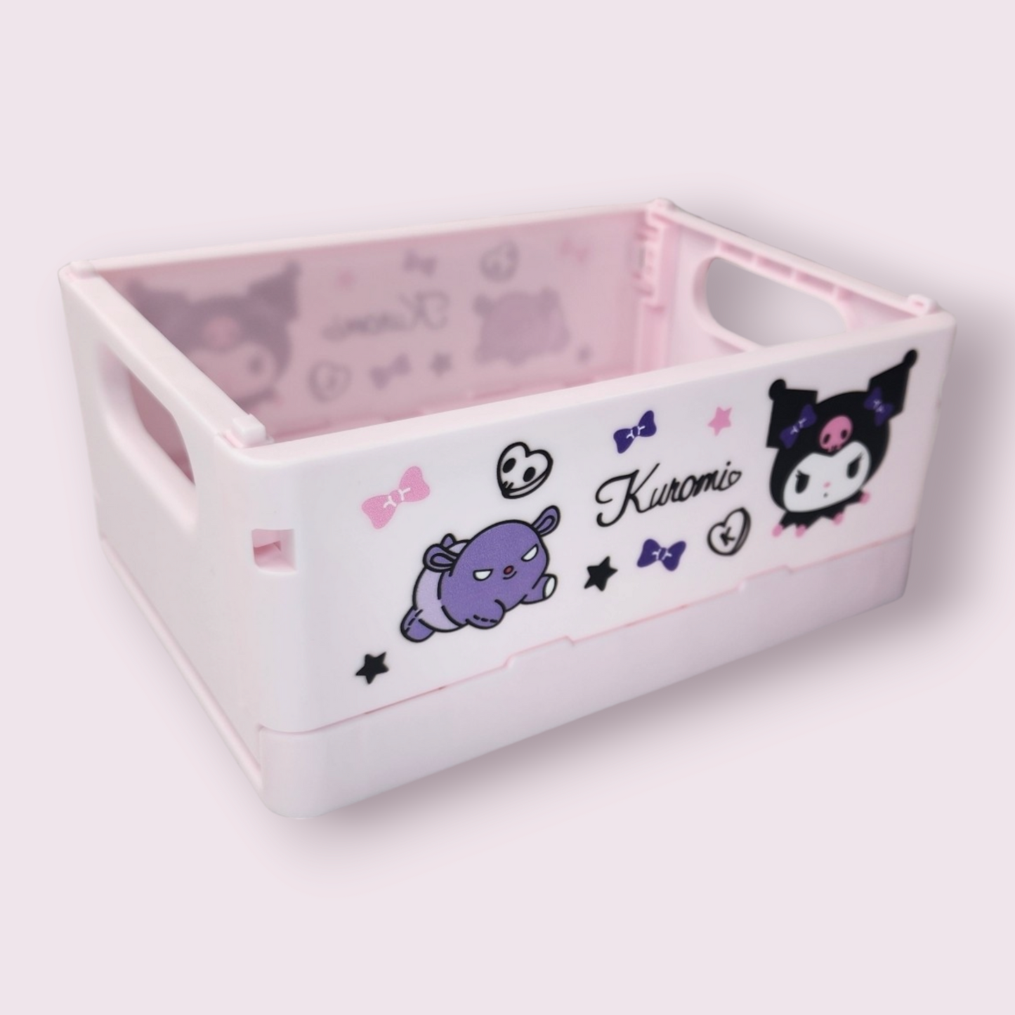 Kuromi & Baku Stackable Plastic Storage Box