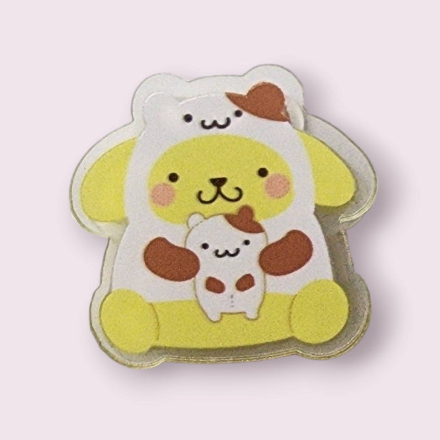 Pompompurin Hamster Paper Clip