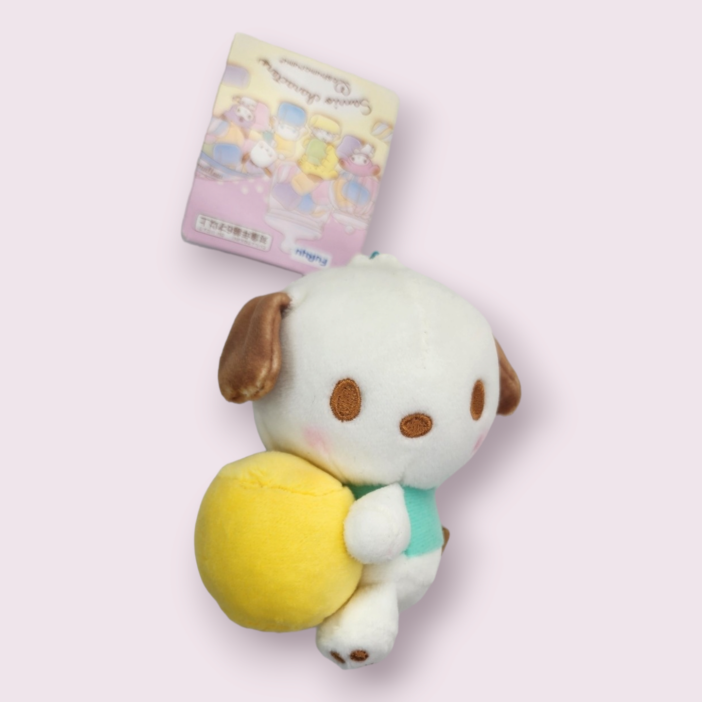 FuRyu Pochacco Marshmallow Plush Keychain