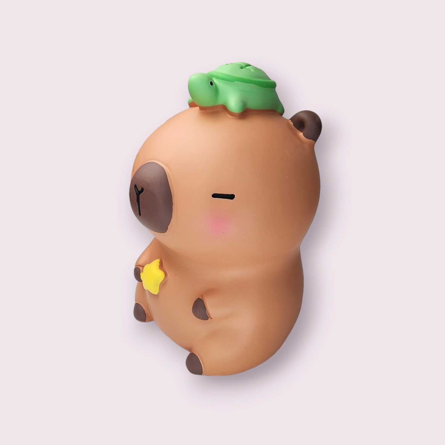 Capybara & Turtle Figure & Coin Piggy Bank