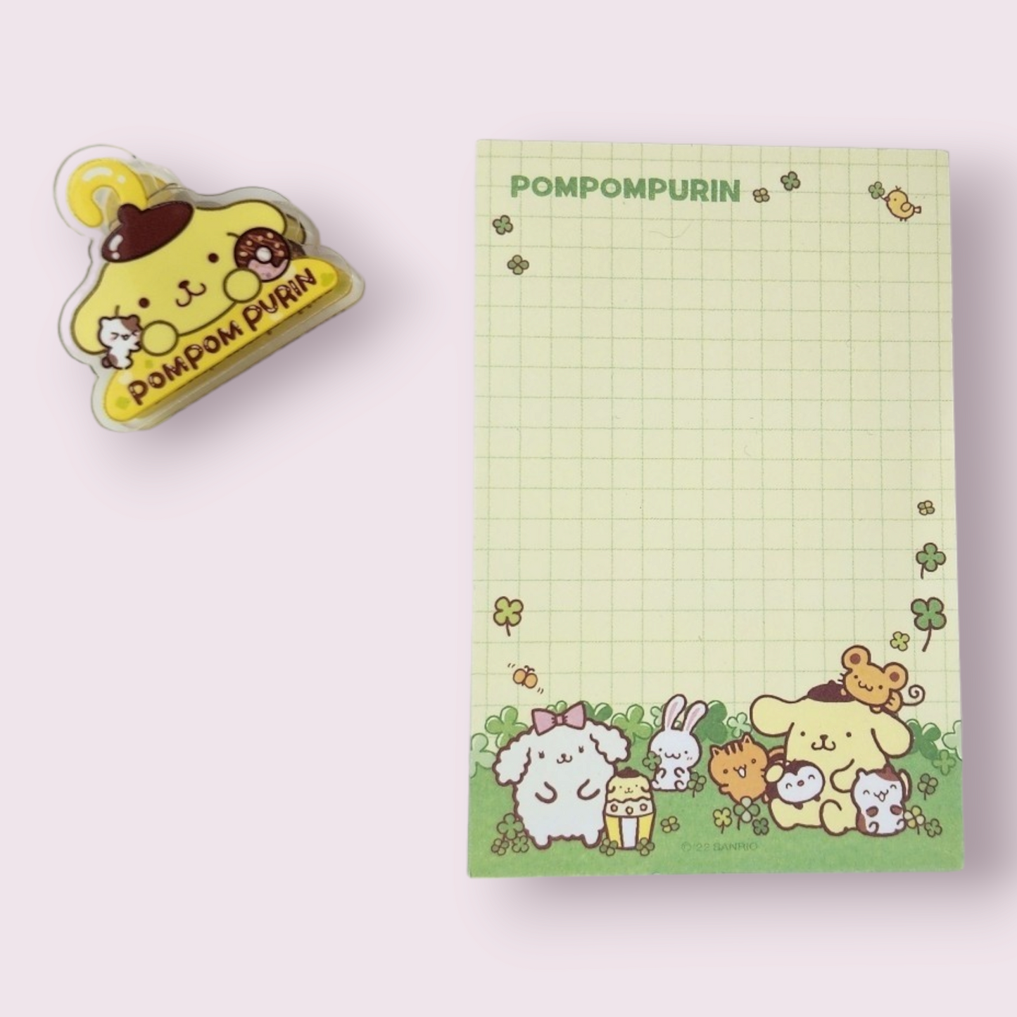 Pompompurin Notepad & Paperclip Bundle - Tailwind Treasures