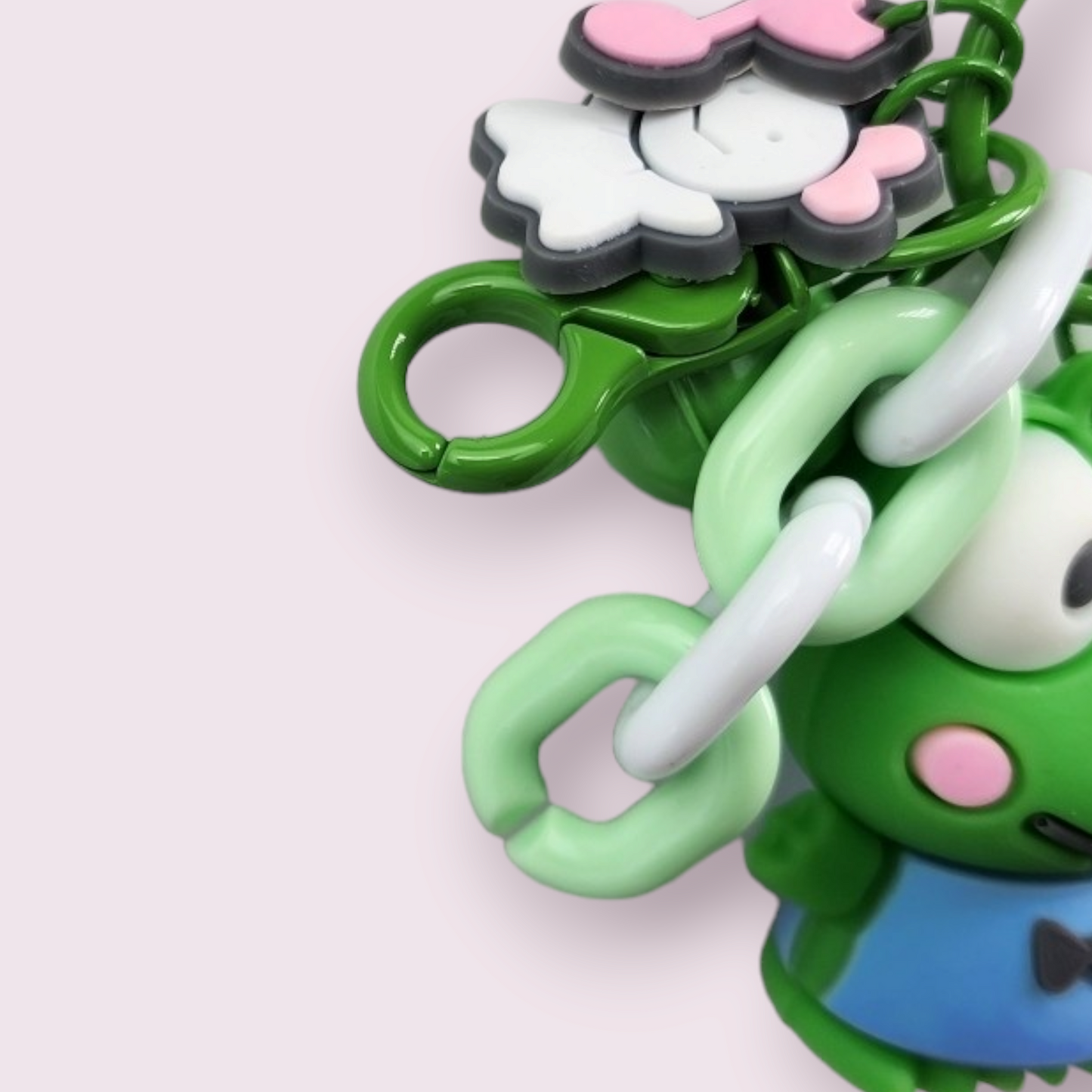 Keroppi Silicone Keychain