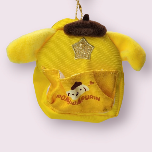 Pompompurin Backpack Keychain