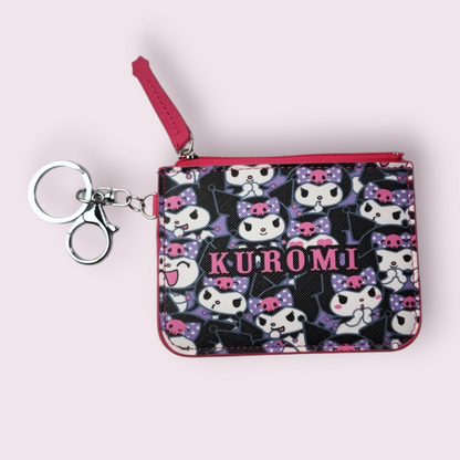 Kuromi Keychain Wallet