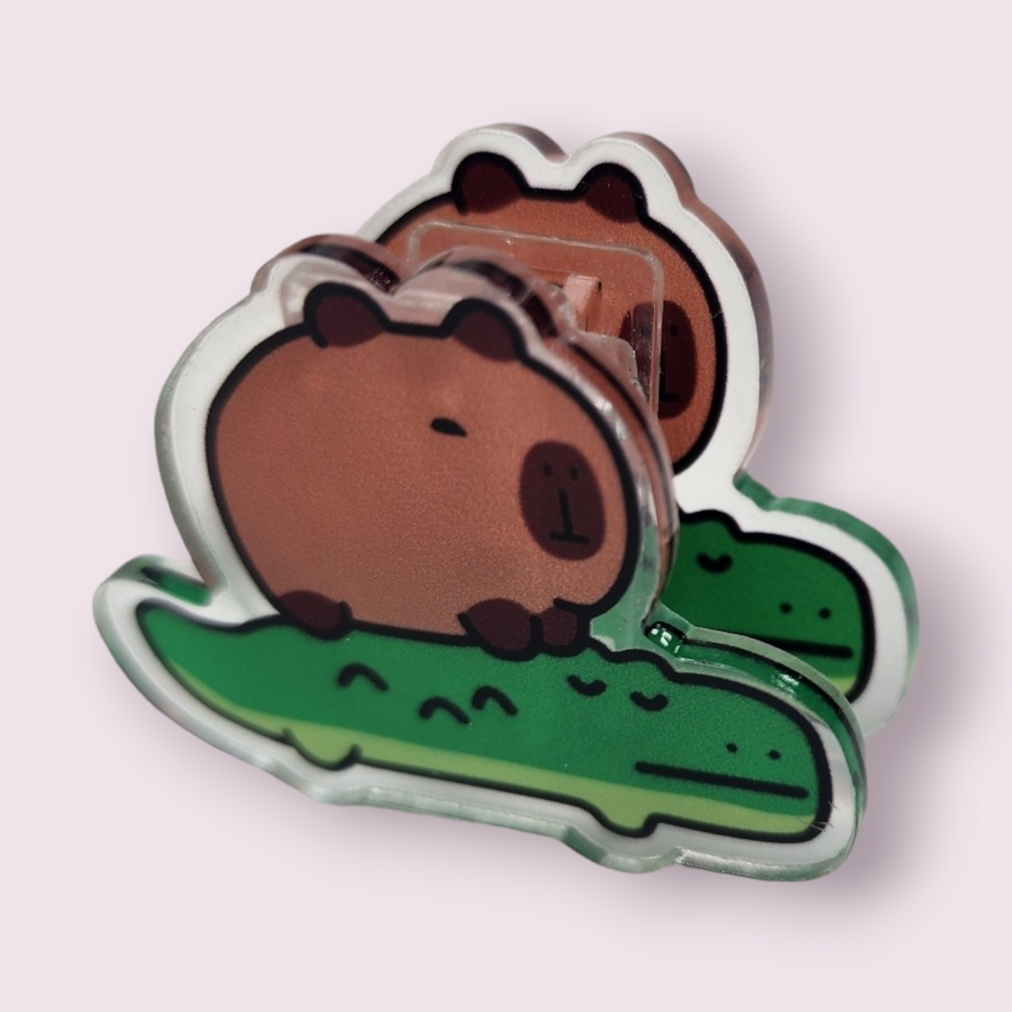 Capybara & Gator Paper Clip