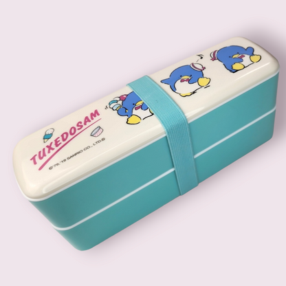 Tuxedo Sam Rare Double Decker Bento Box