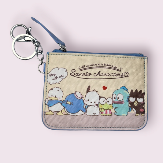 Family Dance Party Keychain Wallet